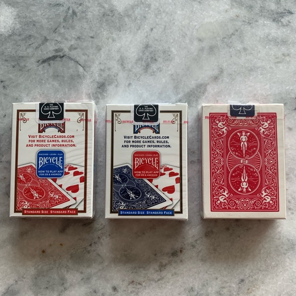 New Bicycle Playing Cards 3 Pack Standard Size - Picture 2 of 2